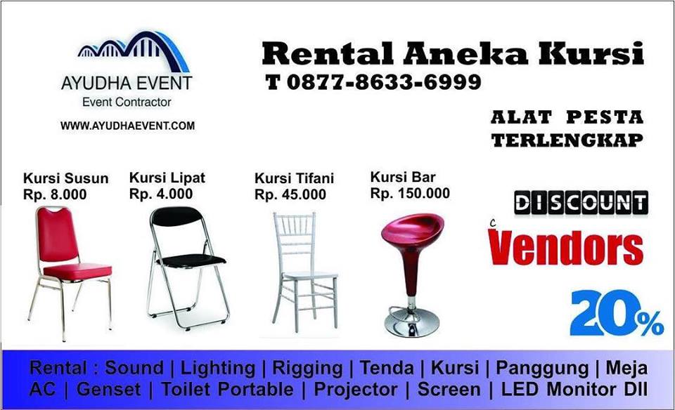 T 087786336999 Rental Aneka Kursi Bandung – 087786336999 